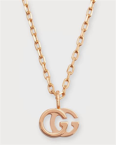 gold gucci testo|Gucci Interlocking G Station 18k Yellow Gold Necklace.